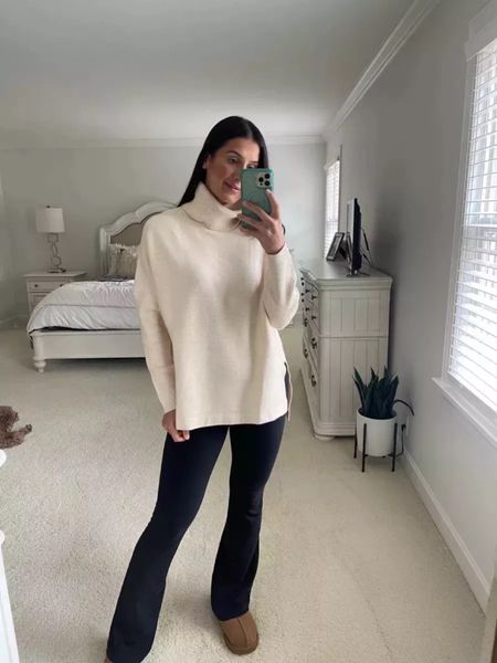 Leggings outfit - sweater outfits - casual outfit - cute and comfy outfit - Amazon finds - tunic sweater - oversized causal sweater - spring sweaters 

#LTKhome #LTKSeasonal #LTKstyletip