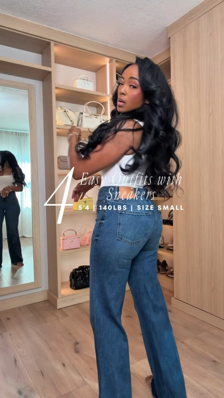 Scroll to shop these easy outfits with sneakers.

Perfect for everyday wear, errands, or casual days out.

📏 Measurements: 5’4”, 140 lbs, 34D bust, 27” waist, 40” hips

Follow me on Instagram and YouTube @kirasfashionfinds