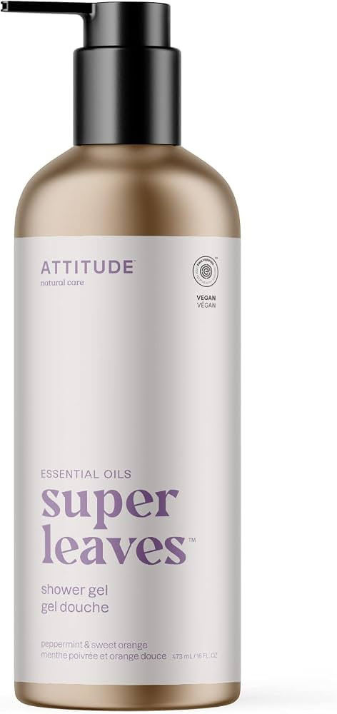 ATTITUDE Shower Gel with Essential Oils, EWG Verified, Plant and Mineral-Based Ingredients, Vegan... | Amazon (US)