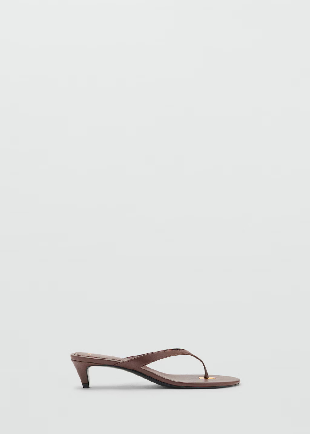 Heeled sandals with metallic detail - Women | MANGO United Kingdom | MANGO (UK)