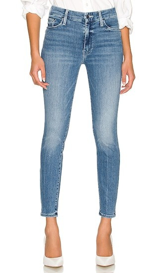 MOTHER The Looker Ankle Jeans in Blue. - size 24 | Revolve Clothing (Global)