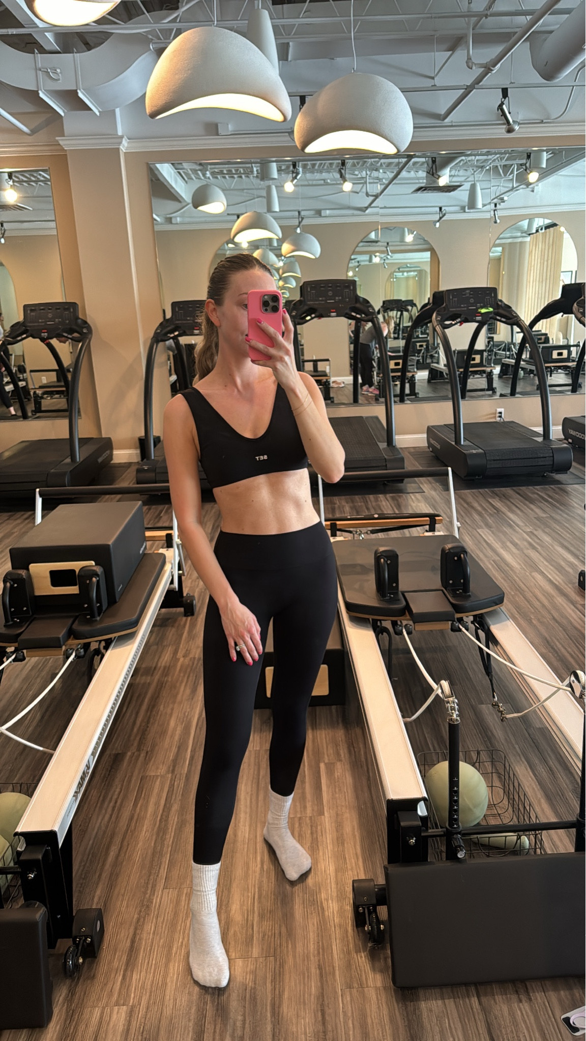 todays workout set from setactive! 

Wearing size small in top and bottom 

#LTKfindsunder100 #LTKstyletip #LTKfitness