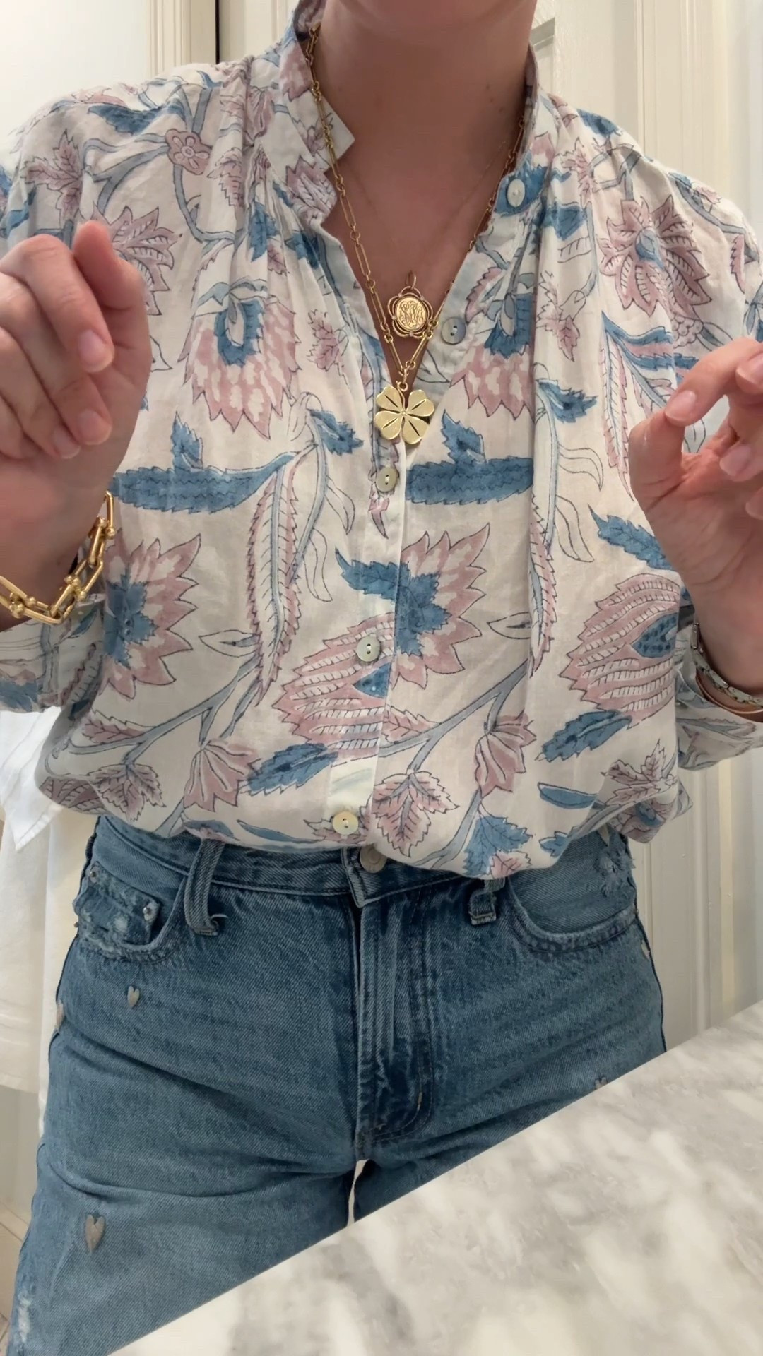 Necklaces are by Aurelia Demark 

#LTKPetite #LTKShoeCrush #LTKStyleTip