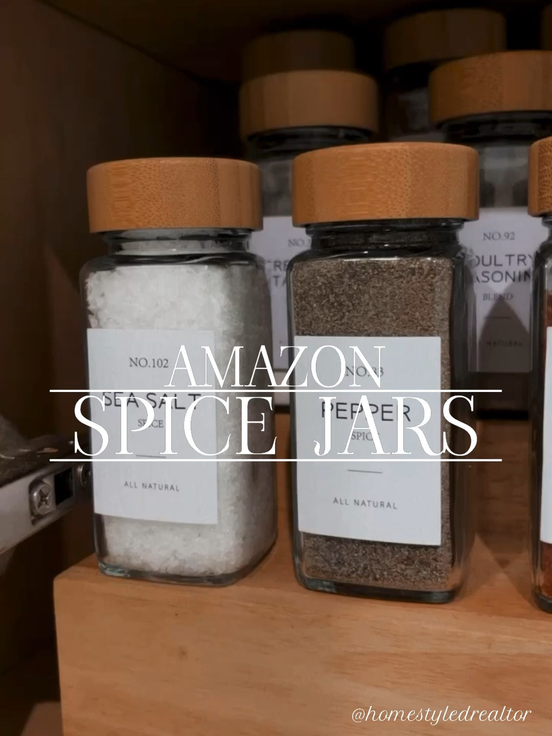 Home organizing, spring organizing, spice jars, Amazon finds, best Amazon products, kitchen organizing, kitchen decor

#LTKVideo #LTKfindsunder50 #LTKhome