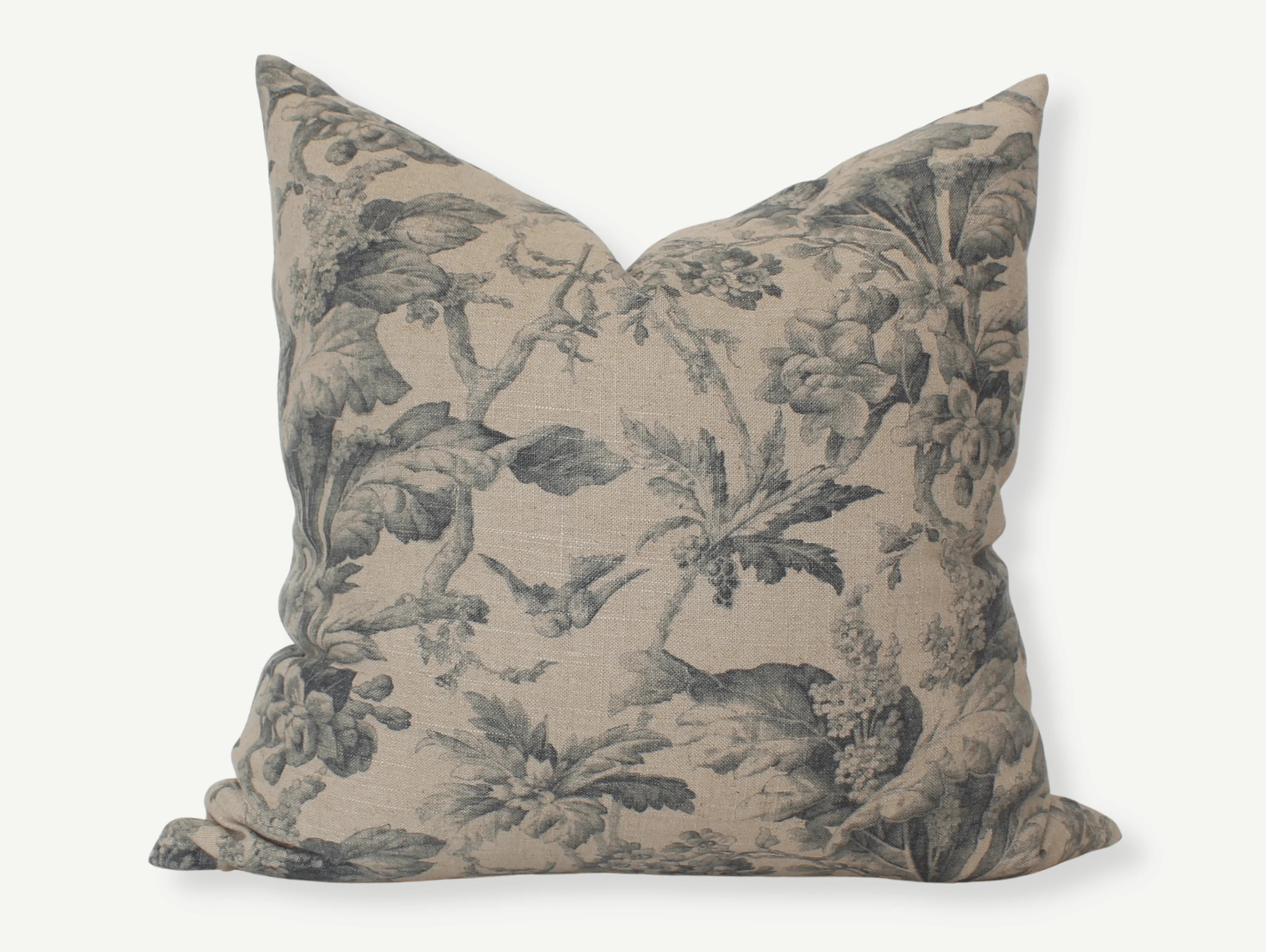 Creek Floral Pillow Cover | Textileish Designs