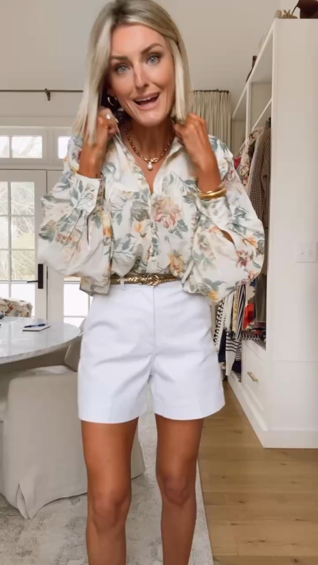This floral top paired with these white tailored shorts is the perfect spring outfit!! These shorts are part of the LTK spring sale and are 20% off with my code LTKSPANX. Wearing an XS in both the shorts and the top.

Loverly Grey, white tailored shorts outfit ideas, floral top outfit ideas, spring outfits

#LTKSpringSale #LTKWorkwear #LTKSaleAlert