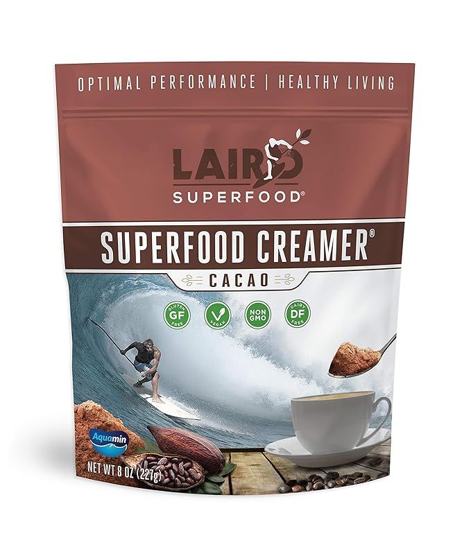 Laird Superfood Creamer, Cacao, 8 Ounce | Amazon (US)