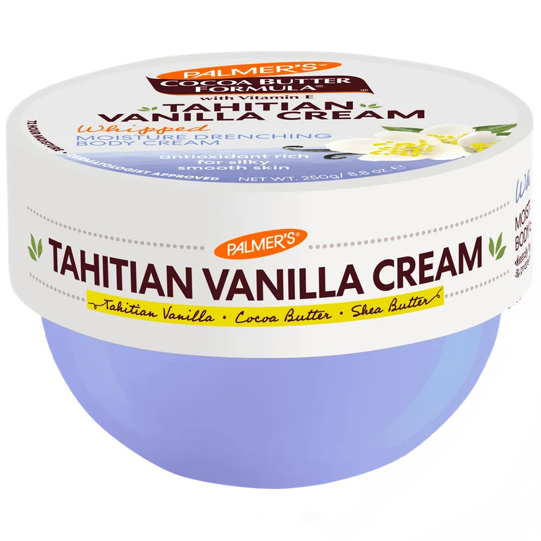 Palmer's Tahitian Vanilla Moisture Drenching Body Cream Hydrates and Protects Skin 8.8 oz | Walmart (US)