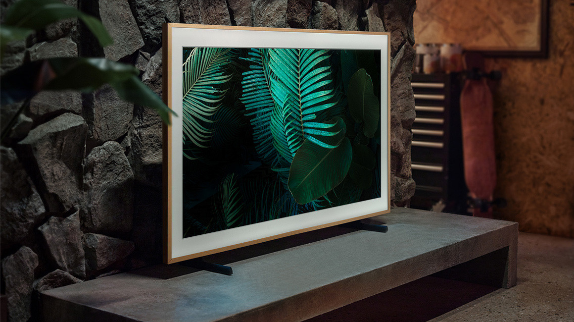 55” Class The Frame QLED 4K Smart TV (2021) | Samsung