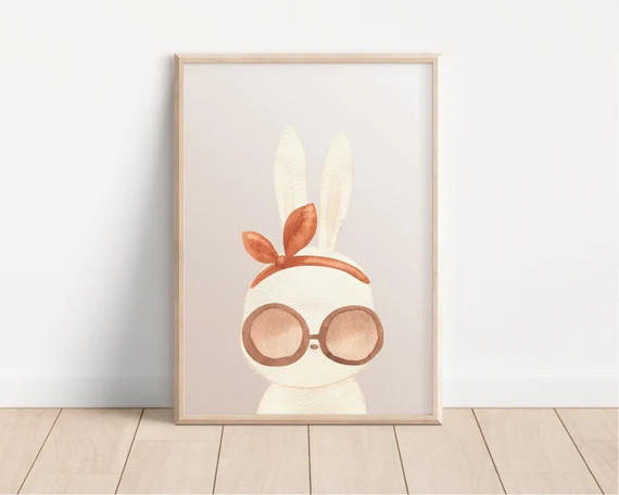 BOHO NURSERY PRINTS Boho Decor Nursery Girl Boho Kids | Etsy | Etsy (US)