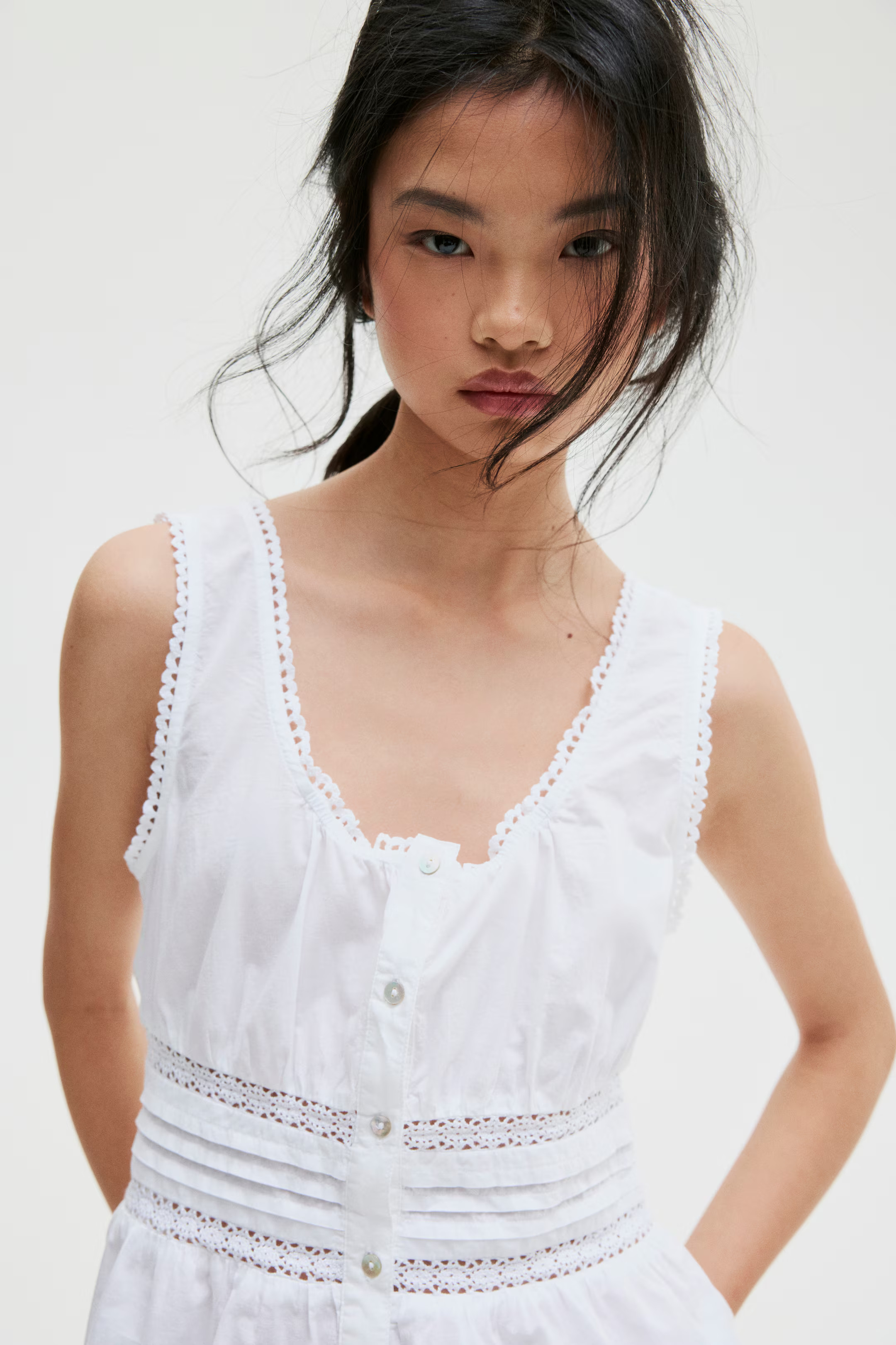 Sleeveless Peplum Top | H&M (US + CA)