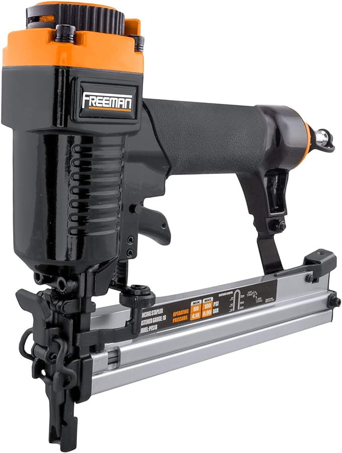 Freeman PFS18 Pneumatic 18-Gauge 7/8" Fencing Stapler | Amazon (US)