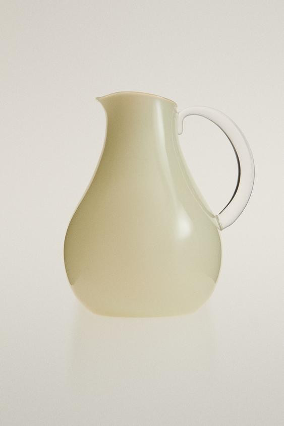 COLORED BOROSILICATE GLASS PITCHER | Zara Canada
