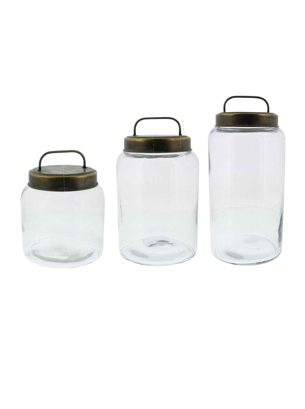 Metal Lidded Canisters | House of Jade Home