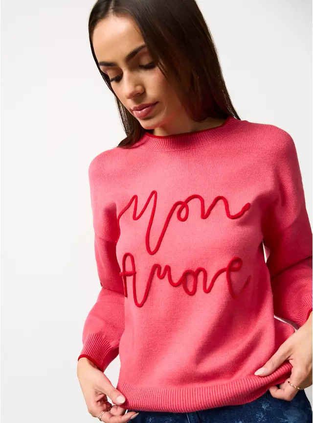 Mini Me Valentine's Mon Amore Jumper 22 | Tu Clothing