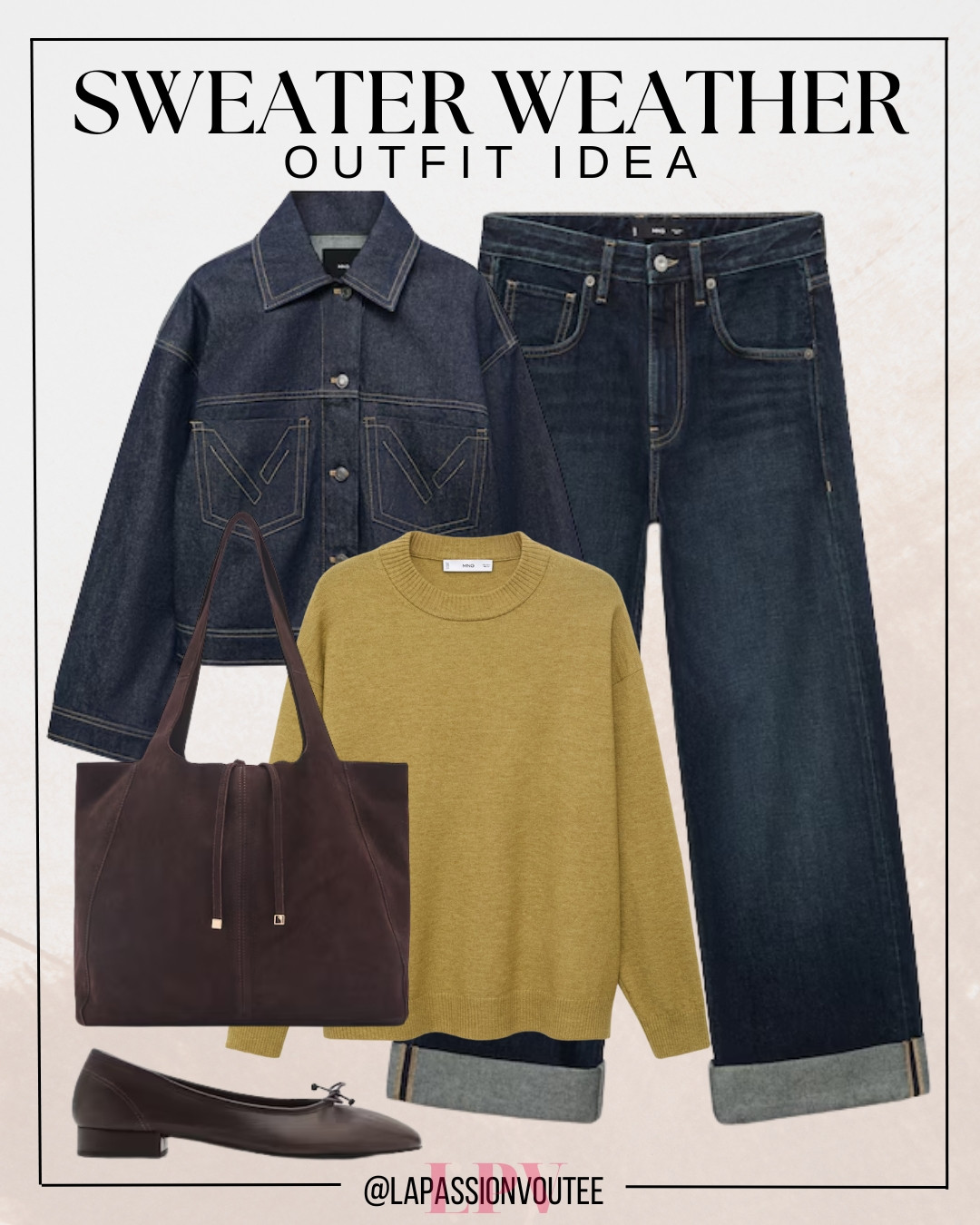 Sweater weather made better with Mango’s 30% off everything sale. Use code MNG30 to snag this chic fall outfit idea—classic, cozy, and perfect for the season. 

 #LTKSaleAlert #LTKFindsUnder100 #LTKStyleTip