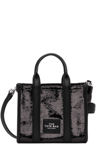 Black 'The Sequin Mini' Tote | SSENSE