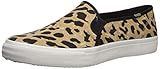 Keds Womens Double Decker Sneaker, Leopard, 6 | Amazon (US)