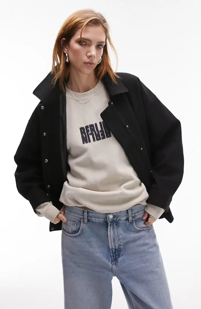 Brushed Bomber Jacket | Nordstrom