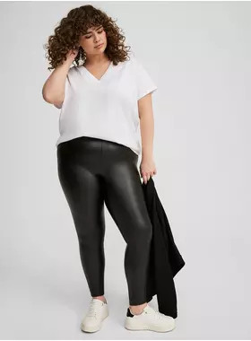 Full-Length Faux Leather Legging | Torrid (US & Canada)