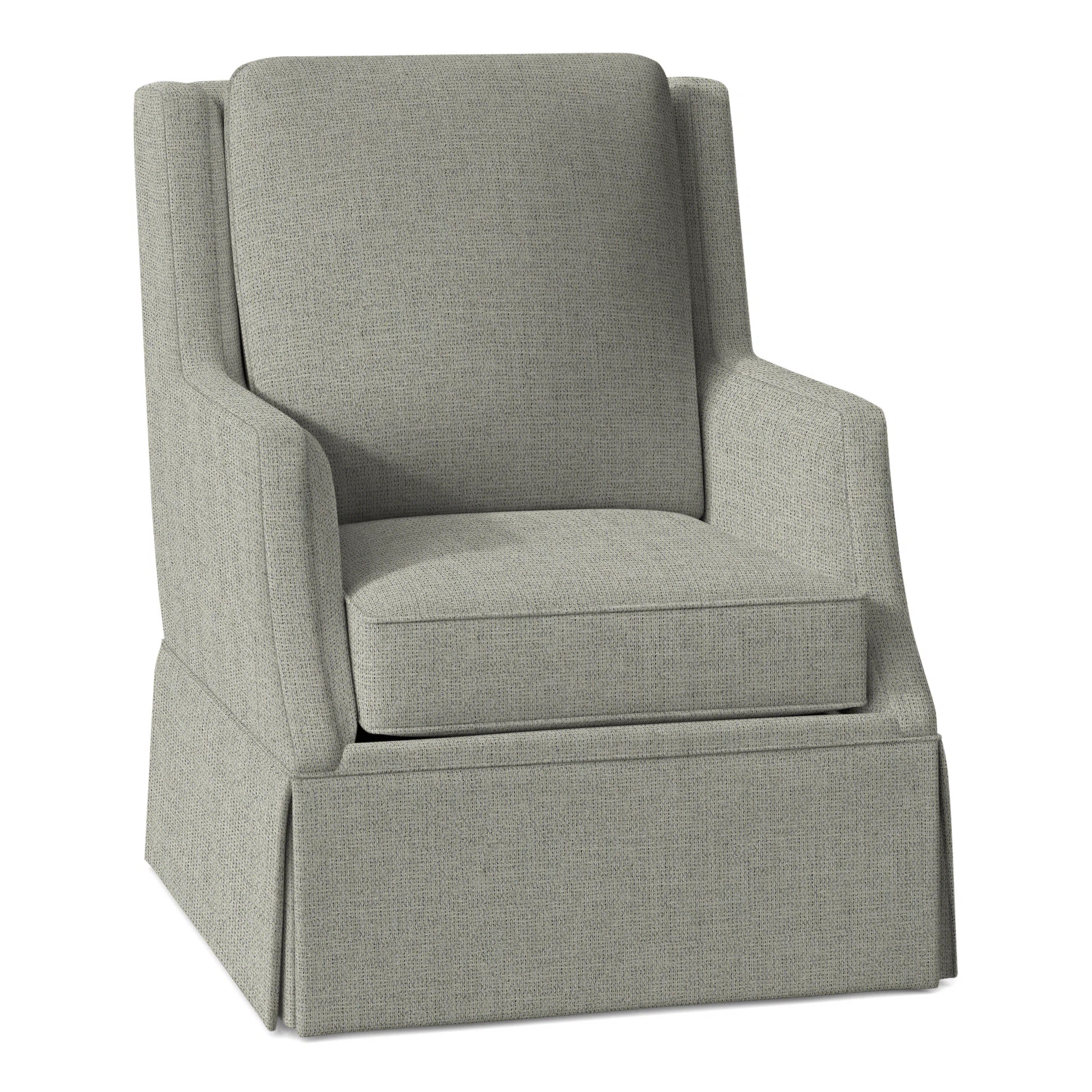 Savannah Skirted Swivel Glider | Perigold