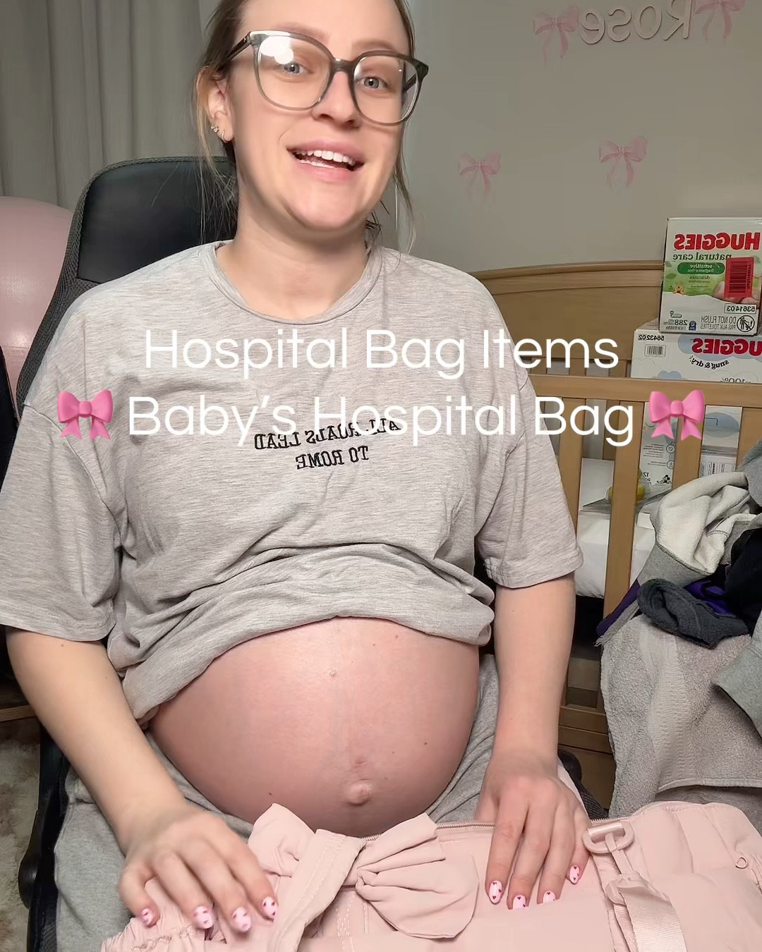 Cutest hospital bag for baby girl🎀 they have other colors too! #bagsmart #hospitalbag

#LTKSaleAlert #LTKmomlife #LTKBaby