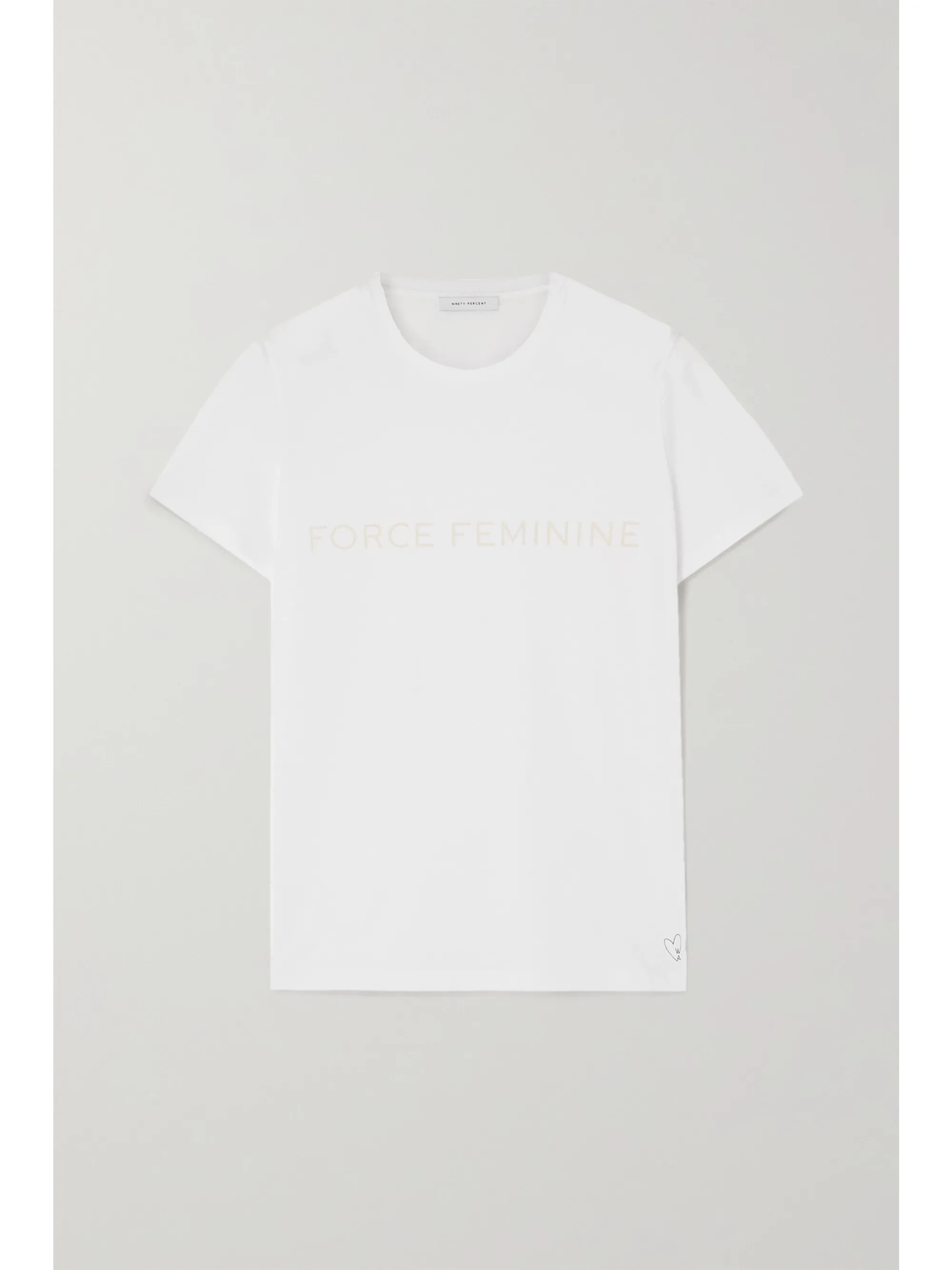 International Women's Day printed organic cotton-jersey T-shirt | NET-A-PORTER (US)