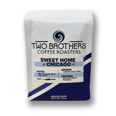 Two Brothers Coffee Roasters Sweet Home Chicago Medium Roast Coffee - 12oz | Target
