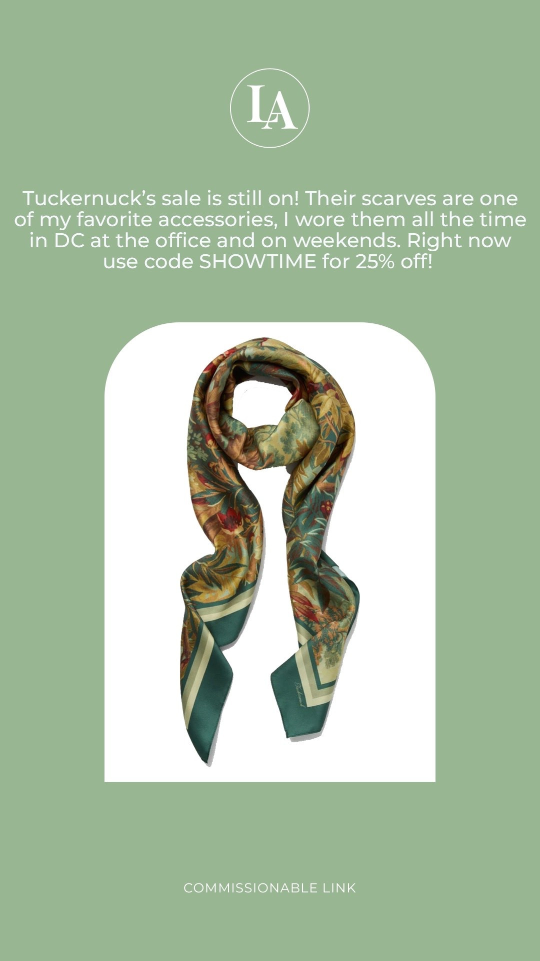 Tuckernuck forest toile scarf 