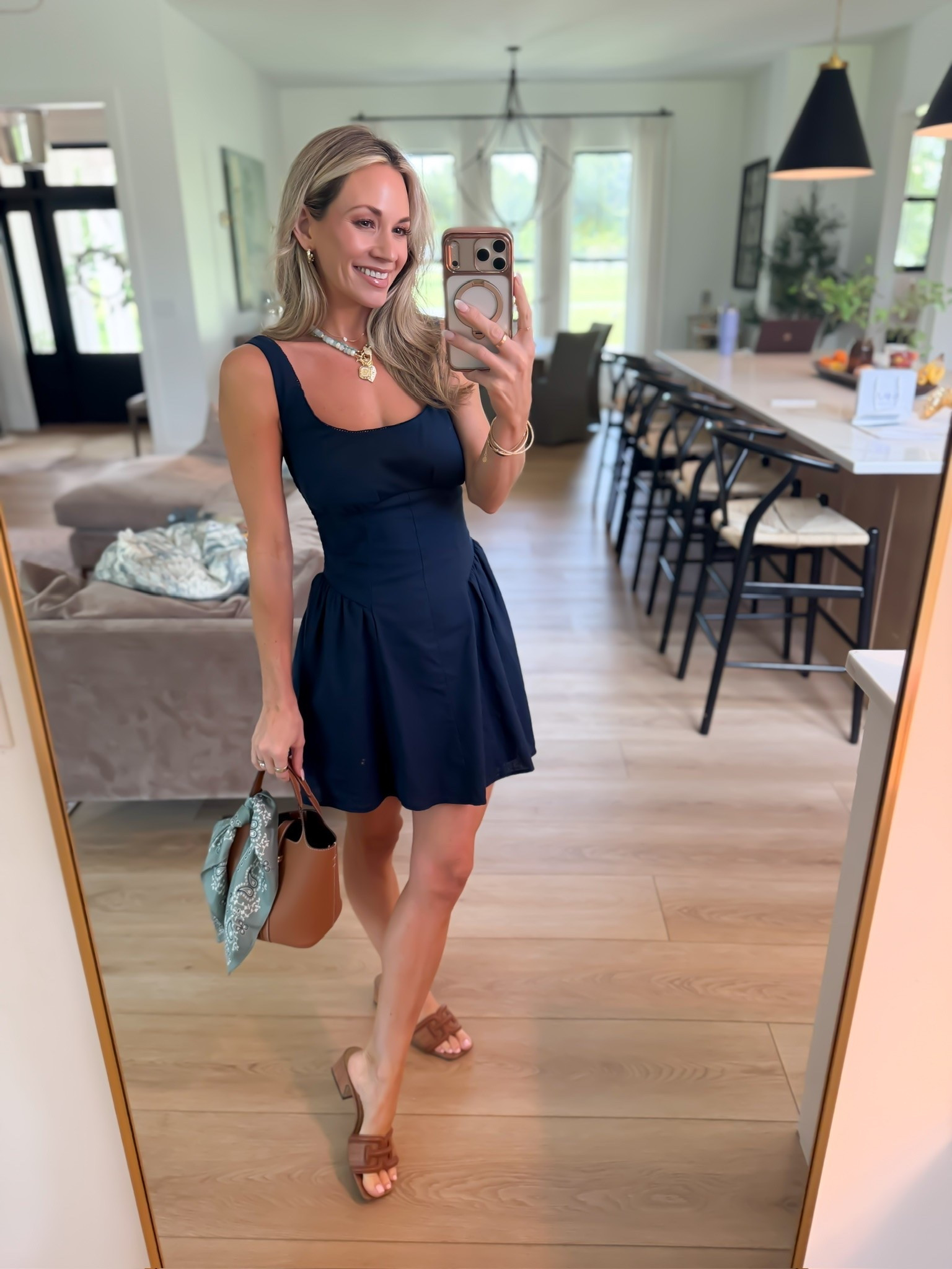 summer ootd ☀️
this Abercrombie dress is so comfortable, and the softest linen blend material! perfect for luncheons with your girlfriends

#LTKootd #LTKgrwm #LTKPetite