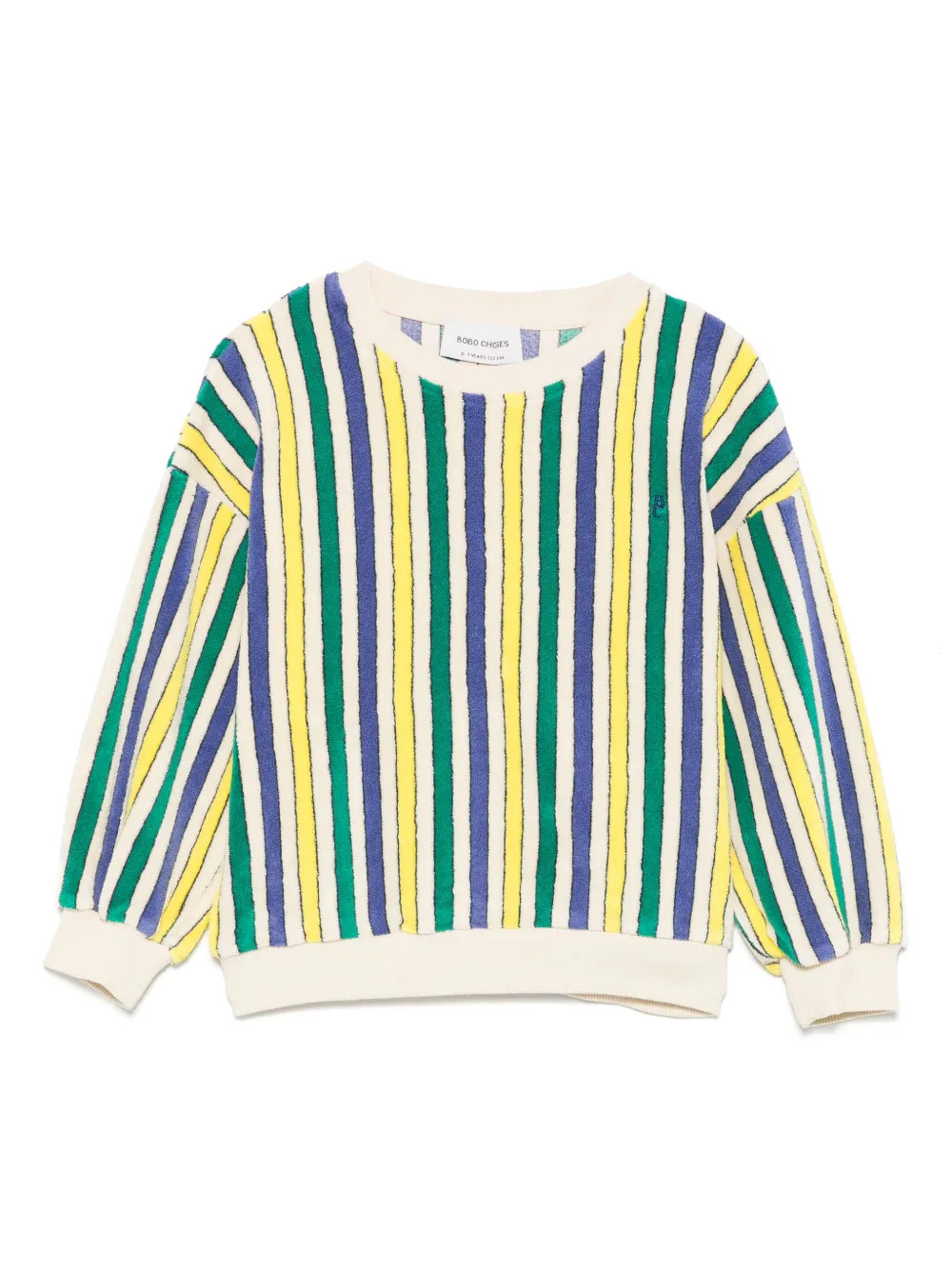 striped terry-cloth sweatshirt | Farfetch Global