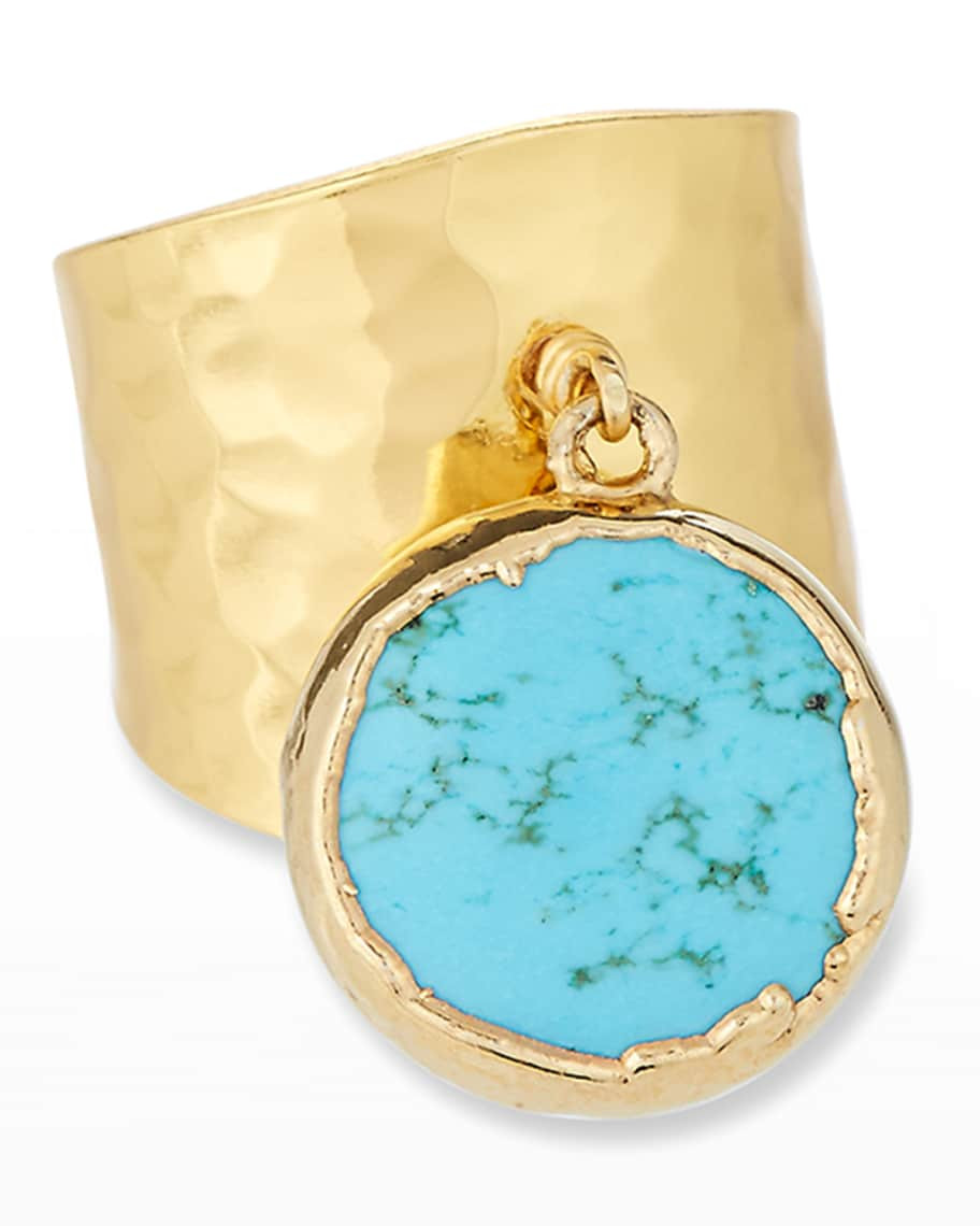 NEST Jewelry Turquoise Charm Ring | Neiman Marcus