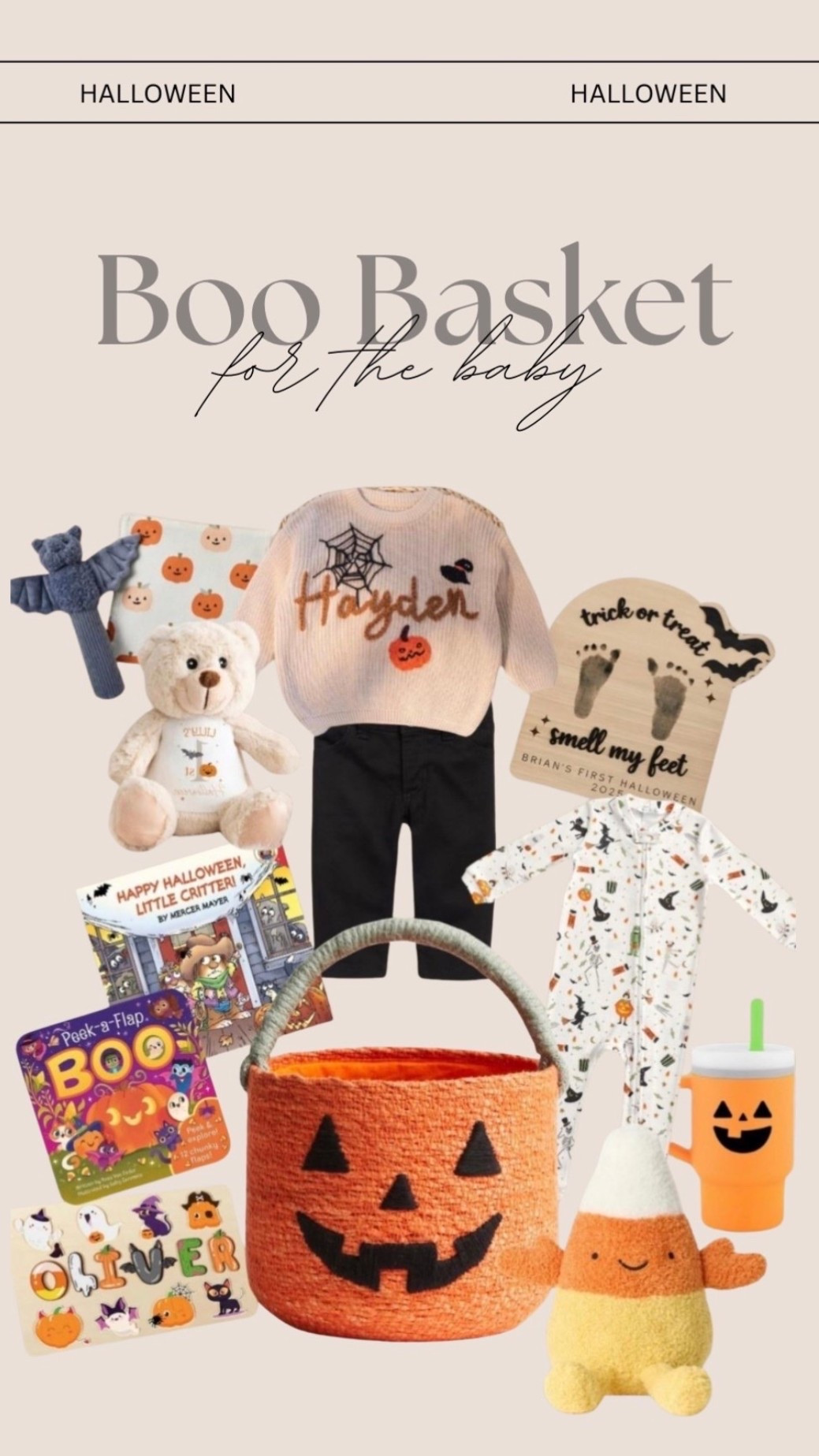 Halloween boo basket for baby! 🧡

#babysfirsthalloween #babyboobasket #boobasket #babysfirst #halloween #babyhalloweenstuffers #targetfinds #walmartfinds #etsyfinds #personalized #halloweenbasket #babyboy #babyfinds #babyhalloweenbooks #babypajamas #potterybarnkids #babysfirstbasket

#LTKSeasonal #LTKBaby #LTKmomlife