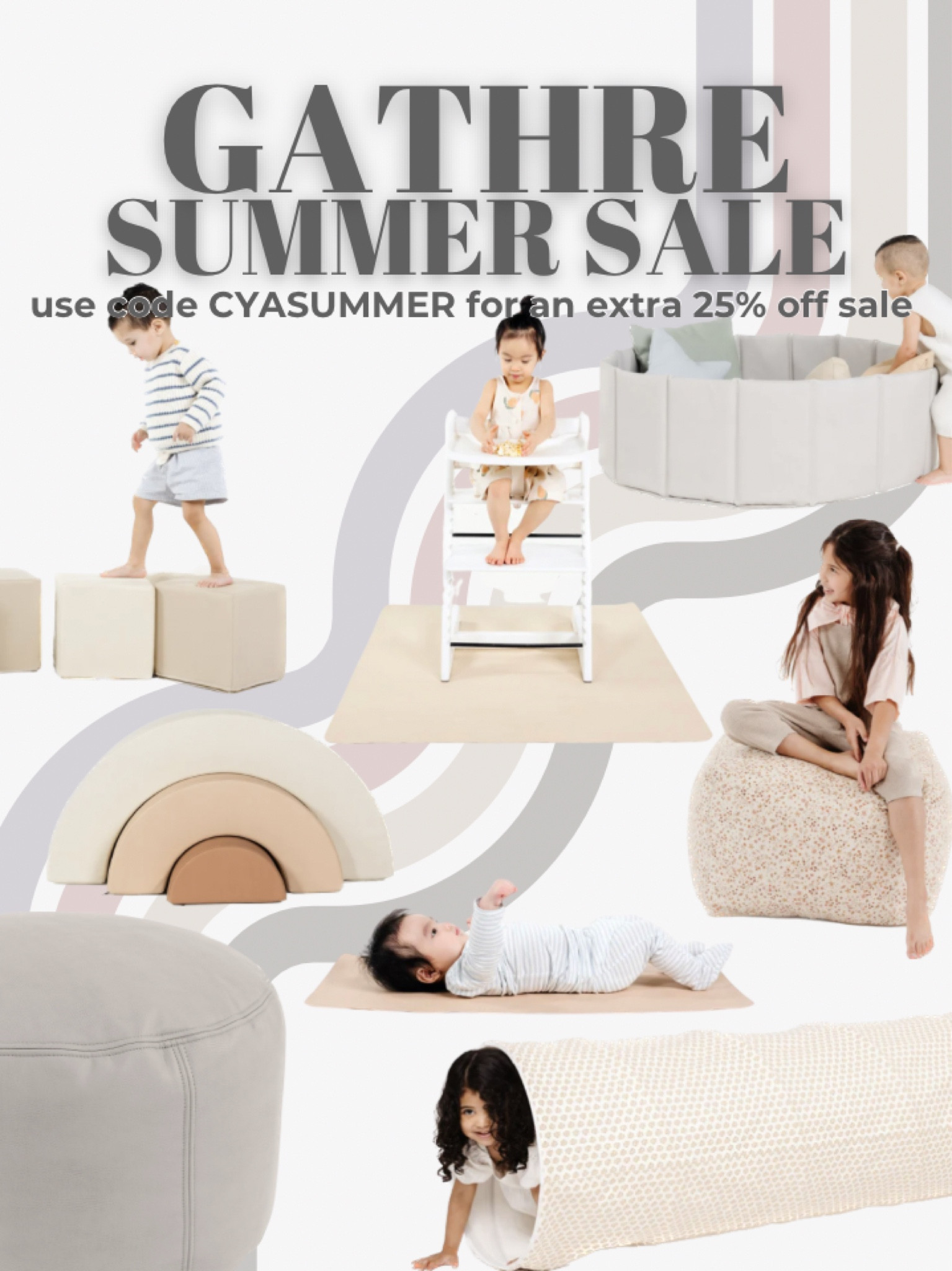 GATHRE SUMMER SALE ✨ The easiest items to clean! I was gifted the Micro+ pad from a friend and love using it as a changing pad in public.

Gathre, leather goods, baby registry, toddler gear, baby gear, ball pit, birthday gift, Christmas gift, child development, home decor, neutral, aesthetic, neutral home, tunnel, play, Montessori, mom

#LTKhome #LTKkids #LTKbaby
