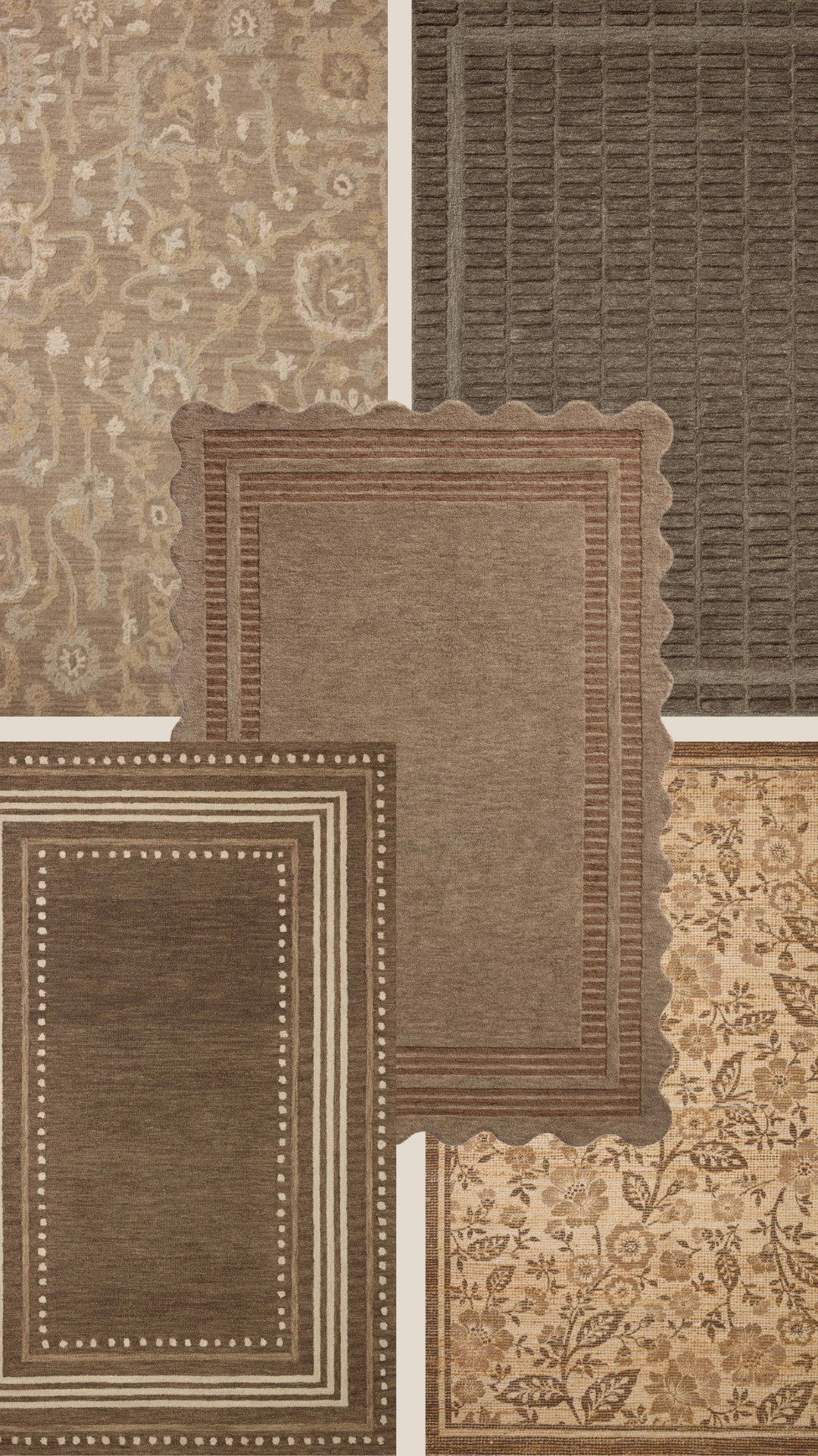 Brown rugs on sale for Spring 

 #LTKHome #LTKSaleAlert