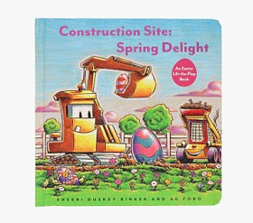 Construction Site: Spring Delight - An Easter Lift-the-Flap Book | Pottery Barn Kids