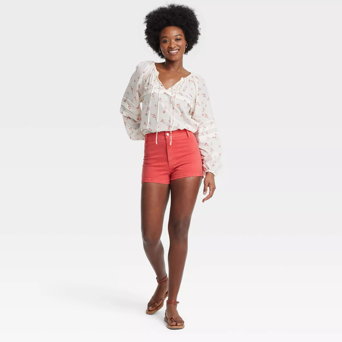 Women's High-Rise Sailor Jean Shorts - Universal Thread™ | Target