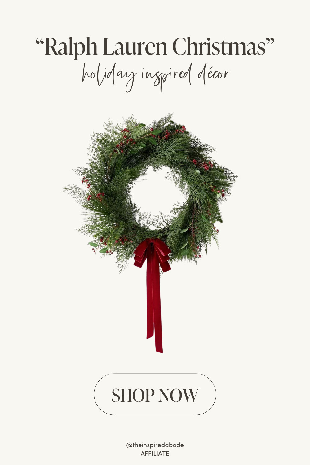 A full, lush wreath that looks designer without the price tag – the perfect holiday welcome & on our wish list every year! 

 #LTKHoliday #LTKHome #LTKFindsUnder50