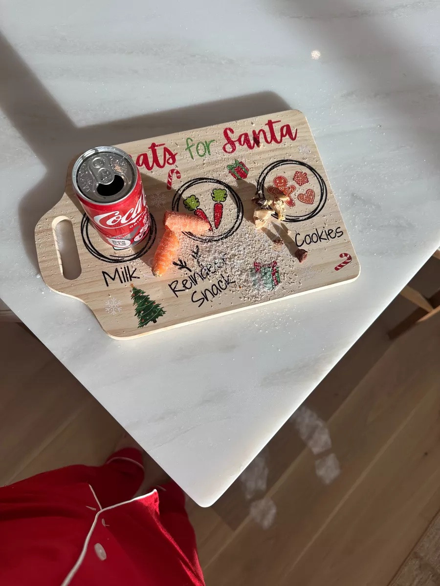 Personalized milk and cookies tray 

#LTKHoliday #LTKGiftGuide #LTKSeasonal