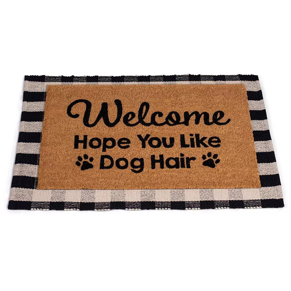 BirdRock  Home Layered Welcome Mat with Vinyl Backing for Door Entryway 24 x 36 | Target