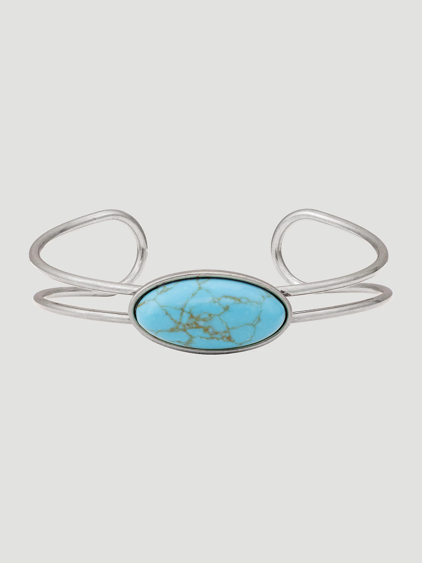 Oval Stone Cuff Bracelet | Wrangler