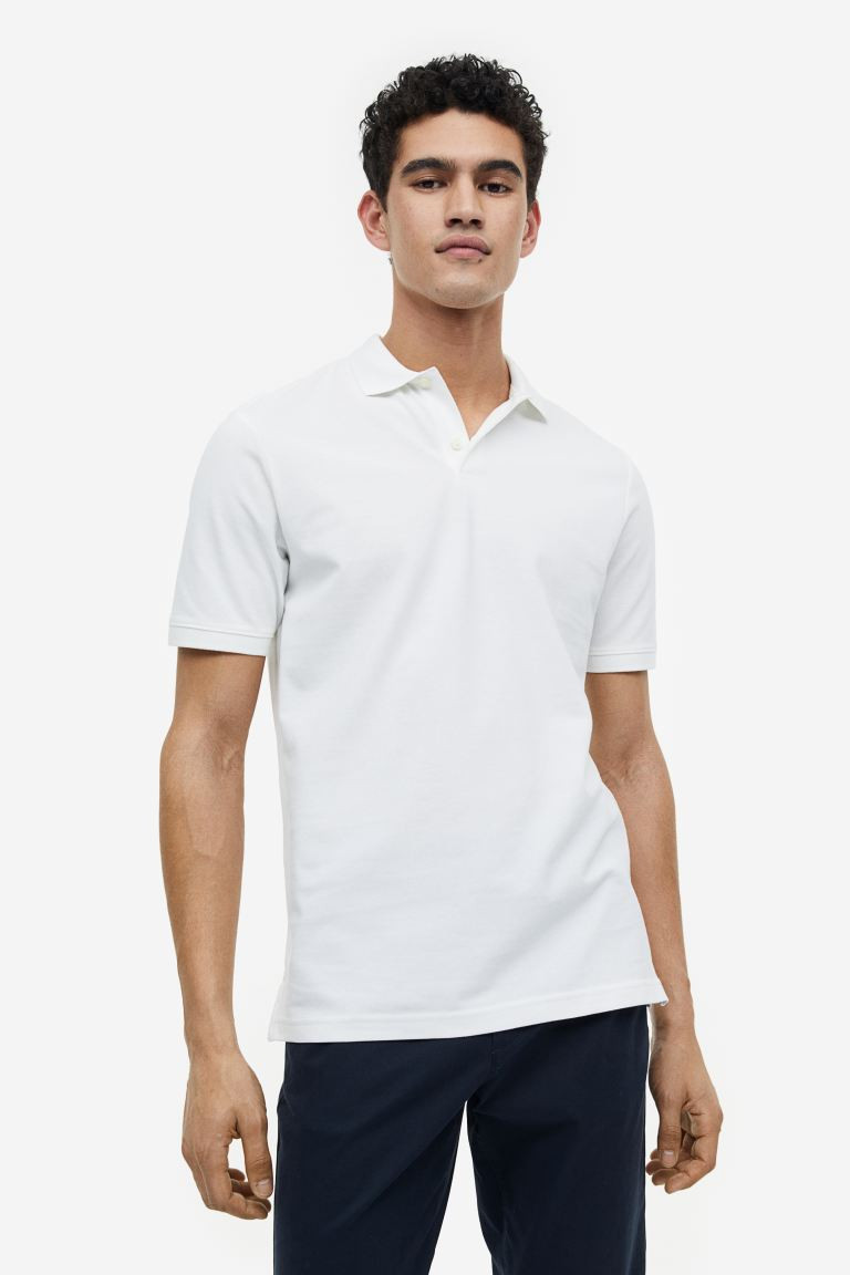 Regular Fit Cotton Polo Shirt | H&M (US + CA)