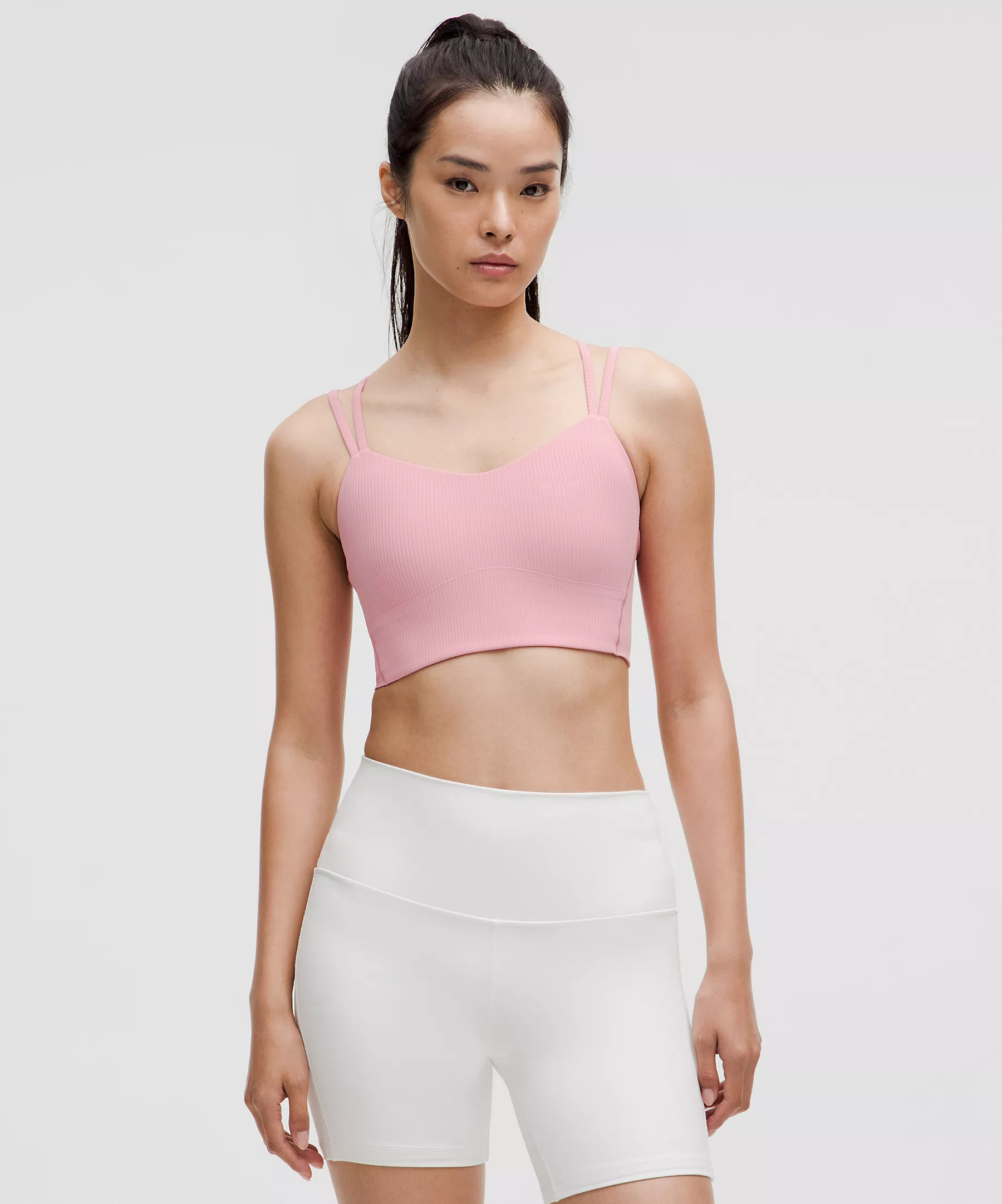 Like a Cloud Ribbed Longline Bra *Light Support, B/C Cup | Women's Bras | lululemon | Lululemon (US)
