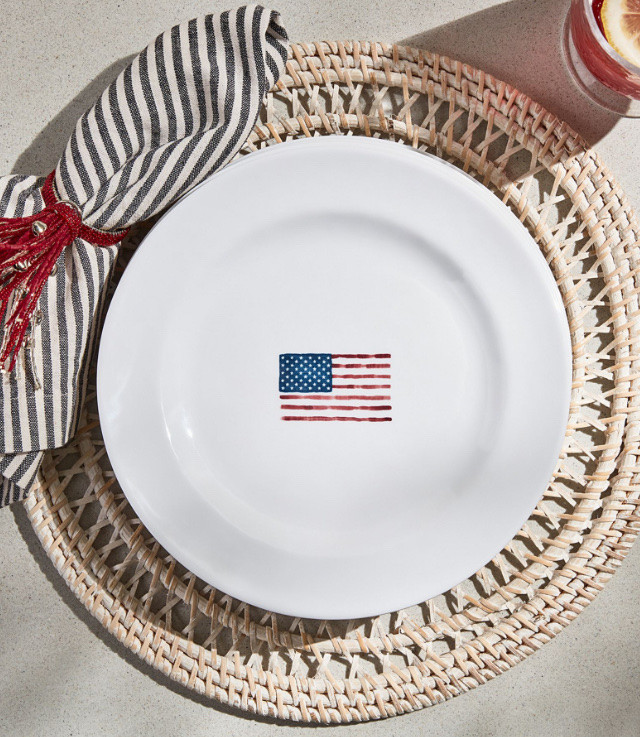 Fourth of July - ON SALE, I have these plates and love them , also great for serving small items/snacks.  

#hosting #potterybarn #july4th #salefinds 

#LTKFindsUnder50 #LTKParties #LTKSaleAlert #LTKHome