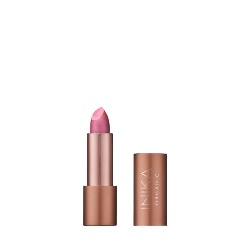 INIKA Organic Lipstick | Non-Toxic, Vegan and Cruelty-Free Makeup Enriched with Jojoba Oil, Moisturizing Shea Butter and Long-Lasting Pigment | Flushed | Amazon (US)