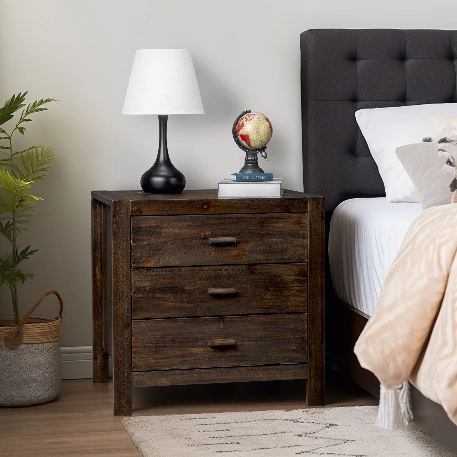 Wade Logan® Araia Solid Wood Nightstand & Reviews | Wayfair | Wayfair North America
