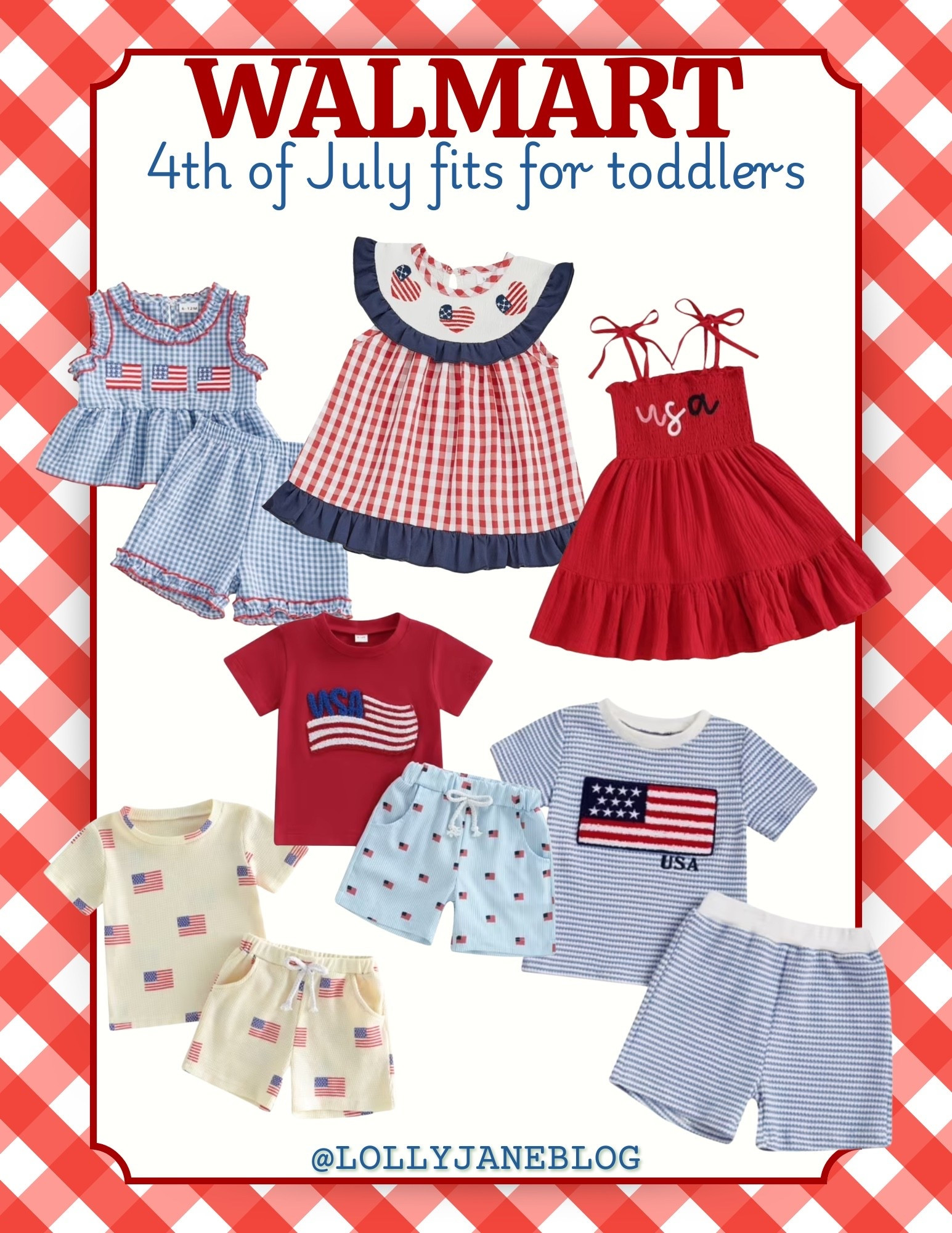 Walmart 4th of July fits for toddlers!! ❤️🤍💙

#LTKootd #LTKSeasonal #LTKKids