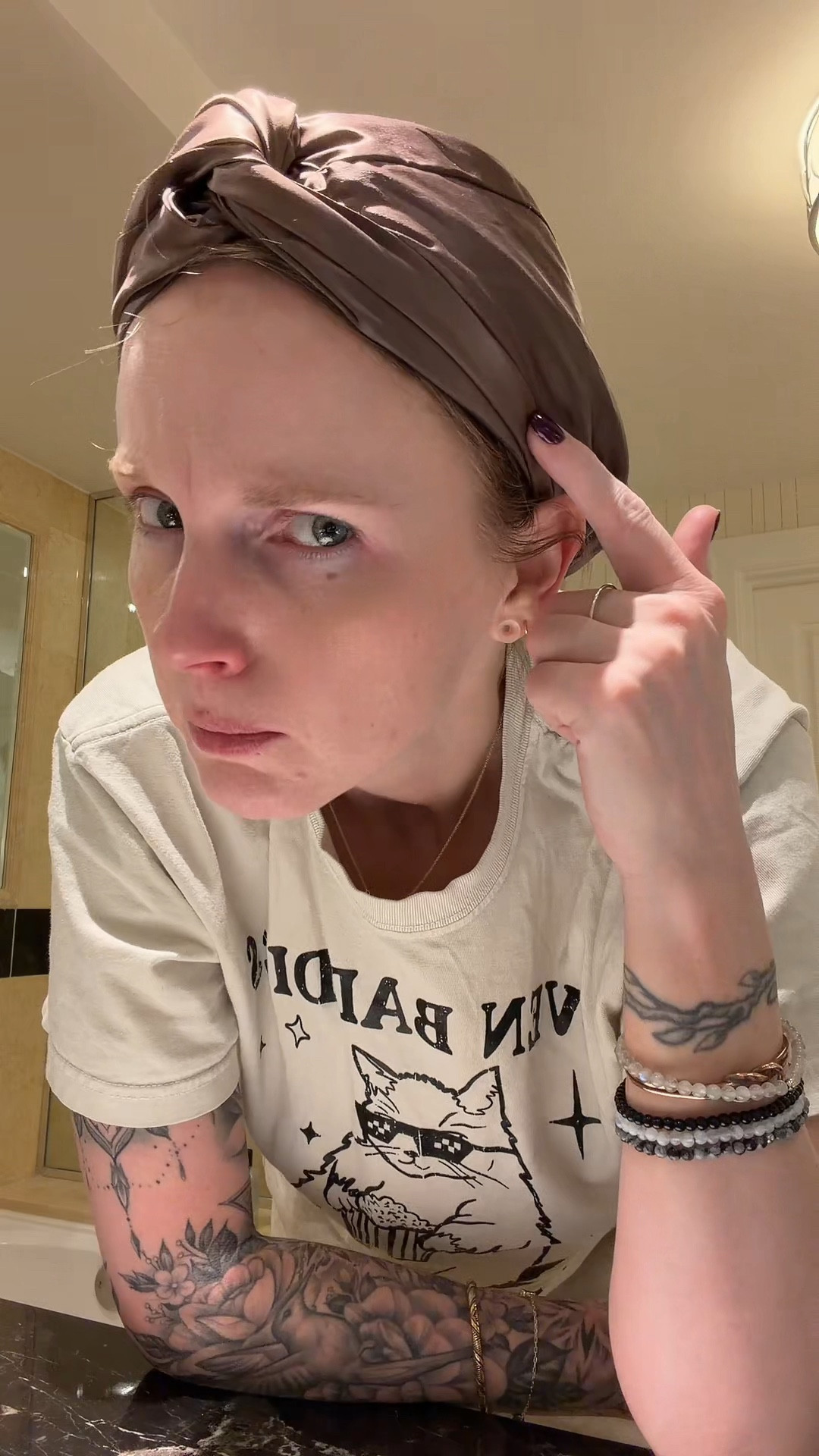 If you want to have less hair, bring it just try a mulberry silk satin bonnet to wear at night while you’re sleeping! #SatinBonnet #MulberrySilk #Bonnet #HealthyHairJourney ￼

#LTKBeauty #LTKOver40 #LTKSaleAlert