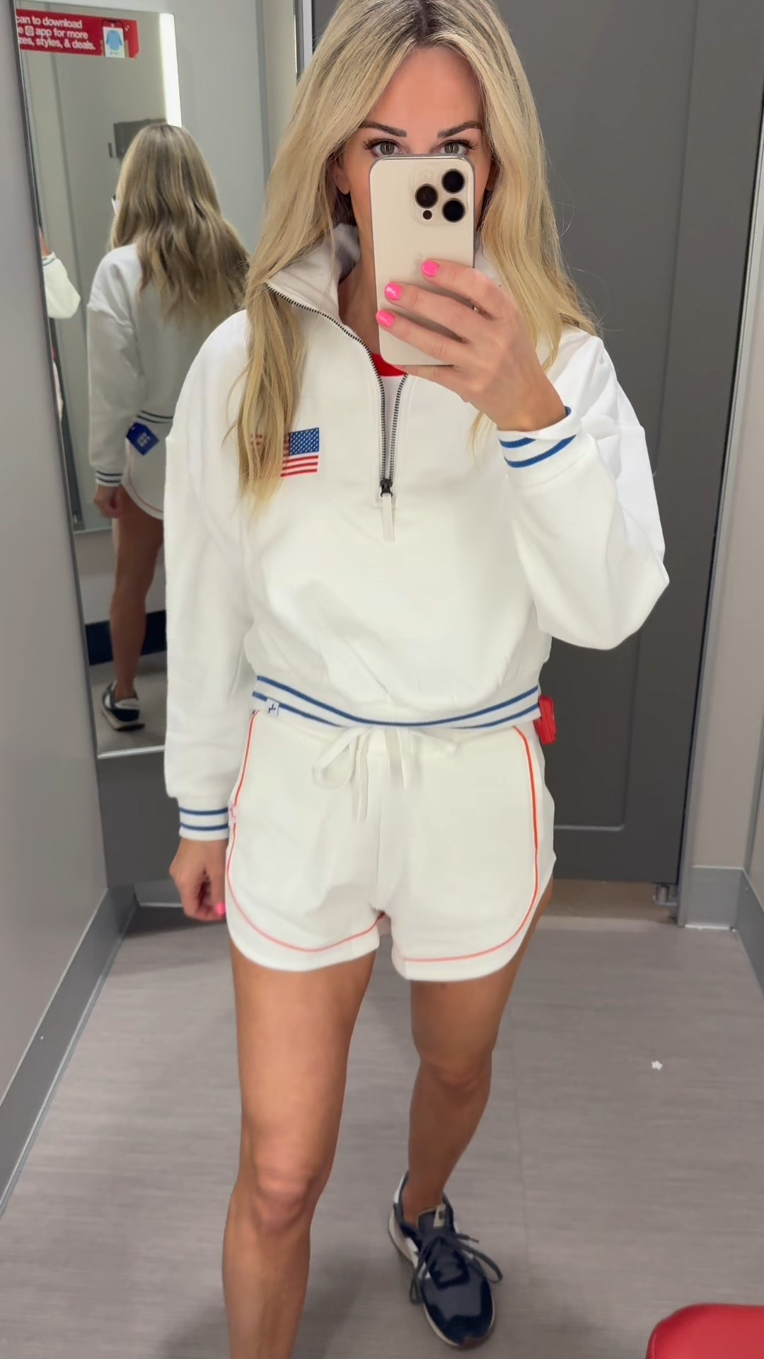 * New Arrivals *
Target has the cutest red, white, and blue activewear just in time for Memorial Day and the 4th!🇺🇸 Everything linked in LTK! 🔗 

#LTKActive