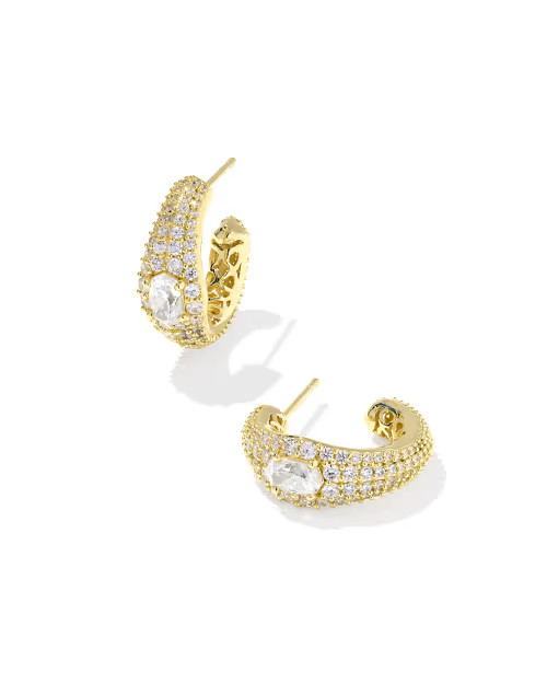 Bella Gold Hoop Earrings | Kendra Scott